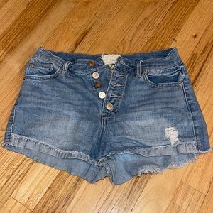 Altar’d state denim shorts size 27